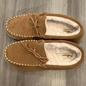 Men's Moccasin MySlippers Sz 9 men’s outdoor slippers winter holiday slippers